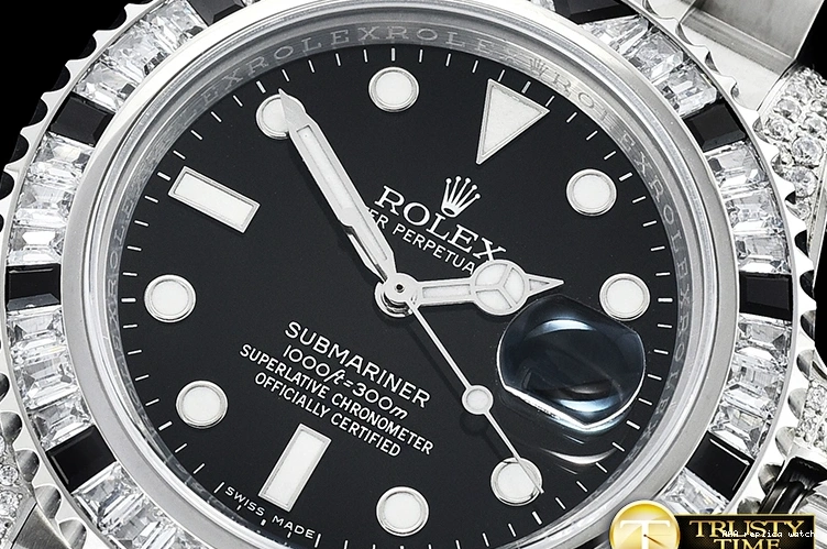 AAA replica watch A2836 Diam 116619 SS Black – SS Black ROLSUB0264B Submariner GSF 1031